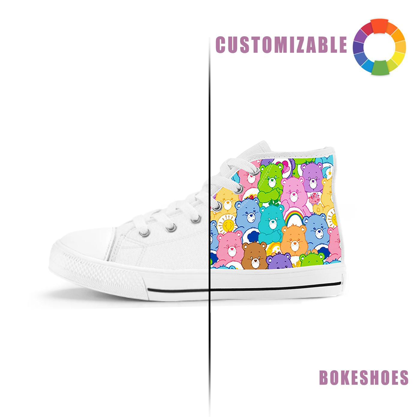 Kids' High - Top Casual Shoes - Lightweight Edition