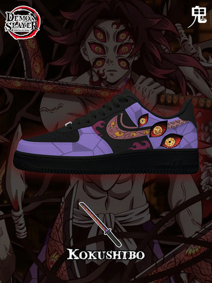 Demon Slayer Series-2 Custom Low-Top Sneakers