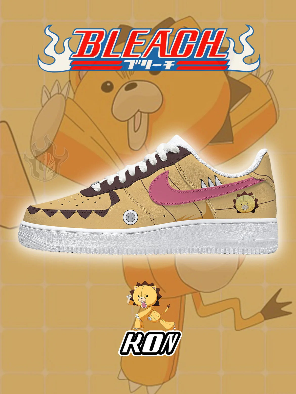 （In Stock）Bleach Series-6 Air Force Low - Top Shoes