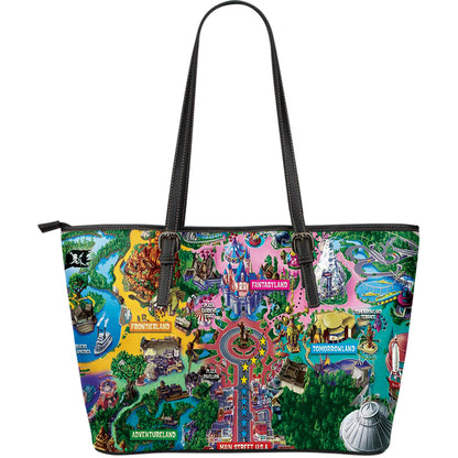 Design Your Own Custom Vintage Genuine Leather Tote Shoulder Bag for Women