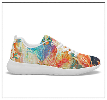 Design Your Own AirBreathe White Lite Sneakers