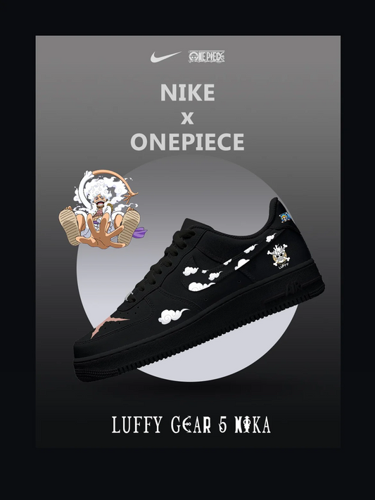 Luffy Gear 5 Nika V.1 Custom Low Sneakers
