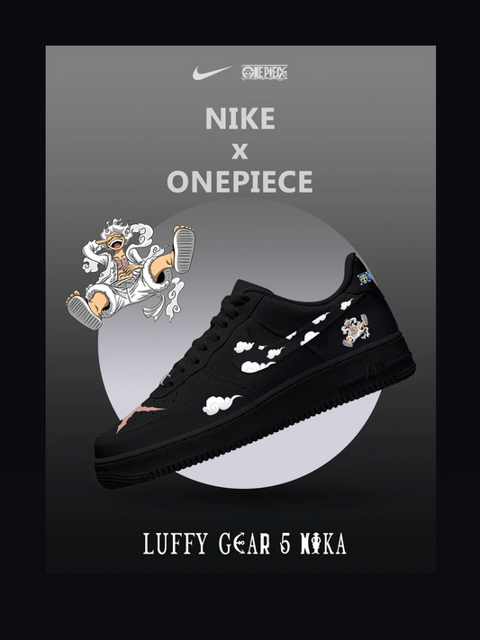 Luffy Gear 5 Nika V.2 Custom Low Sneakers
