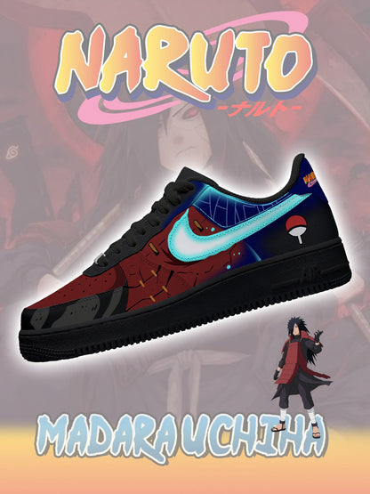 Madara Uchiha V1 Custom Low Sneakers
