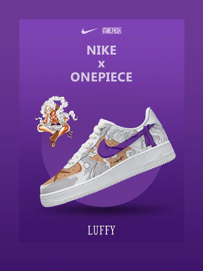 Monkey D. Luffy V.5 Custom Low Sneakers
