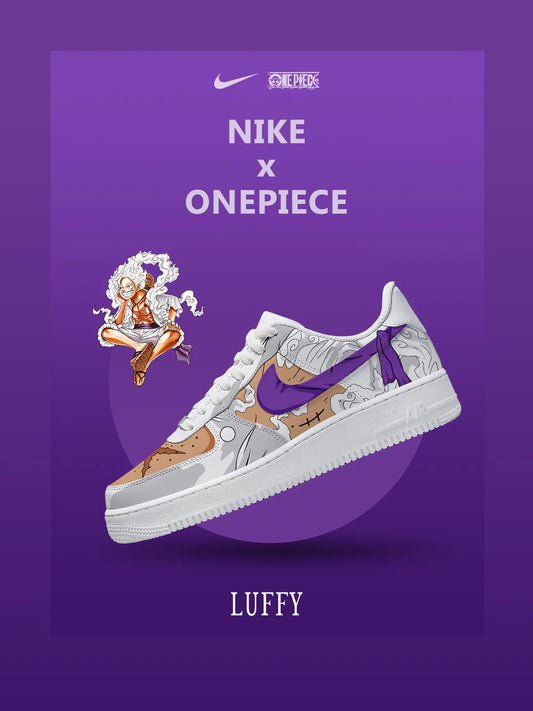 Monkey D. Luffy V.5 Custom Low Sneakers