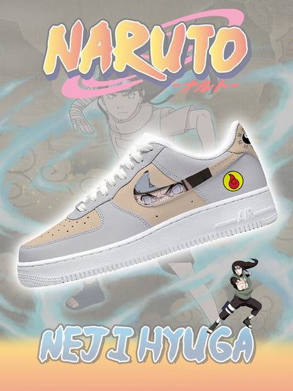 Neji Hyuga V1 Custom  LOW Sneakers