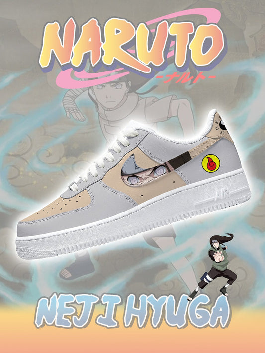 Neji Hyuga V1 Custom  LOW Sneakers