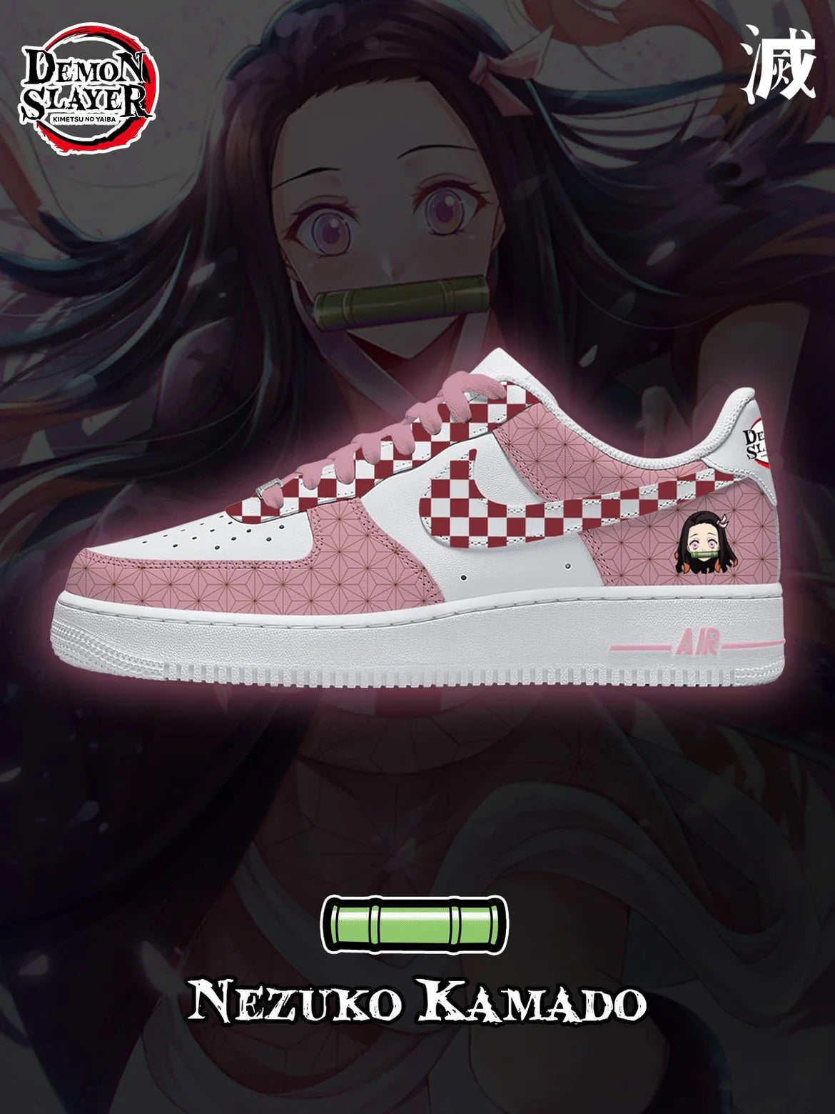 Demon Slayer Series-1 Custom Low-Top Sneakers