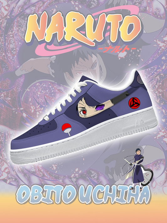 Obito Uchiha Custom Low Sneakers