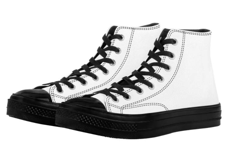 Classic High - Top Canvas Shoes