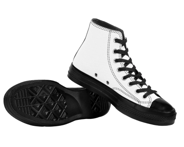Classic High - Top Canvas Shoes