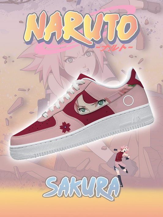 Sakura Haruno Custom Low Sneakers
