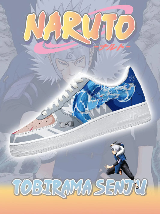 Second Hokage Tobirama Senju Custom Low Sneakers