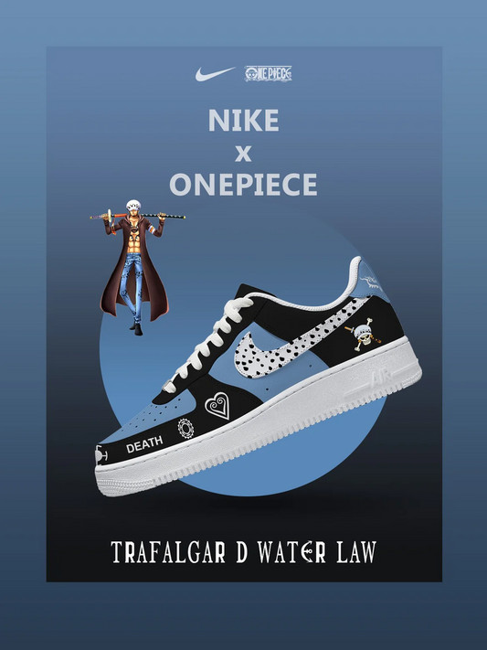 Trafalgar D. Water Law V.1 Custom Low Sneakers