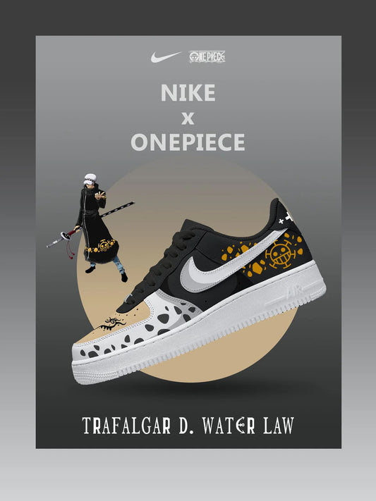 Trafalgar D. Water Law V.2 Custom Low Sneakers