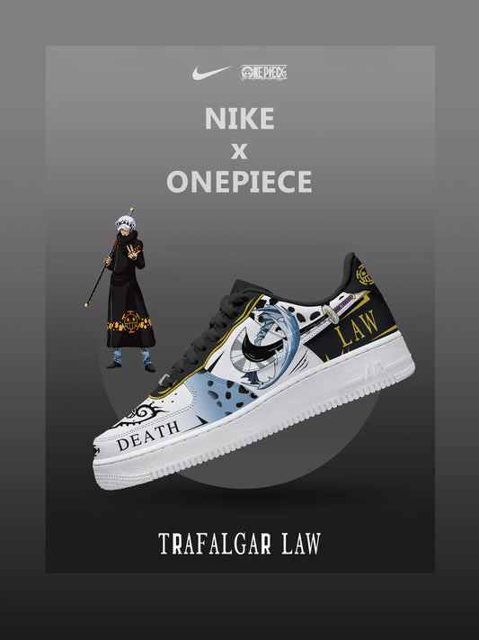 Trafalgar D. Water Law V.4 Custom Low Sneakers