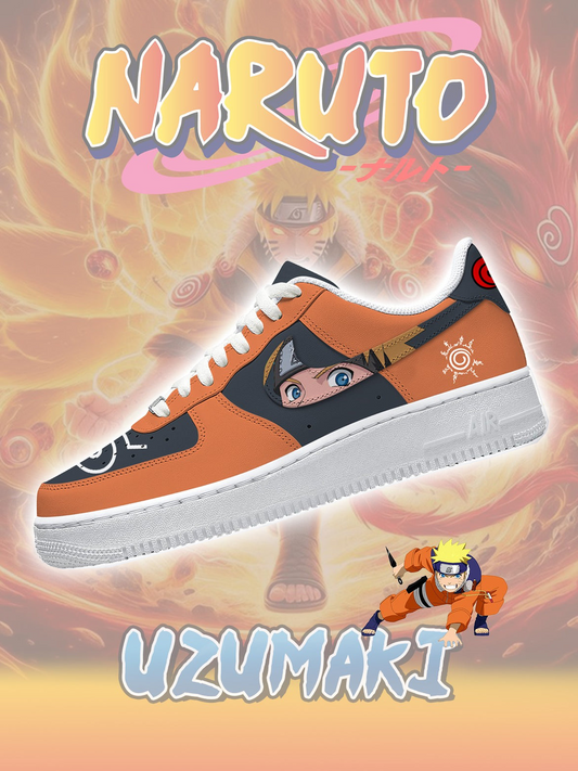 Uzumaki Naruto No.1 Custom Low Sneakers