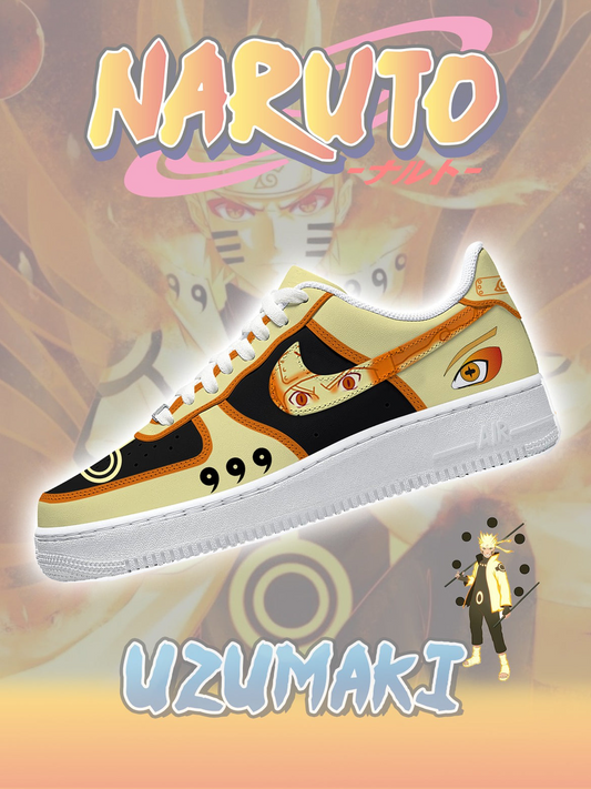 Uzumaki Naruto No.2 Custom Low Sneakers