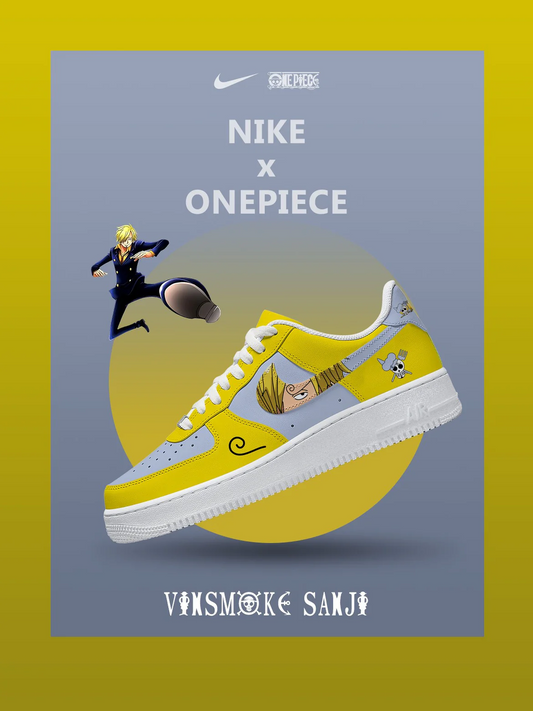 Vinsmoke Sanji V.1 Custom Low Sneakers