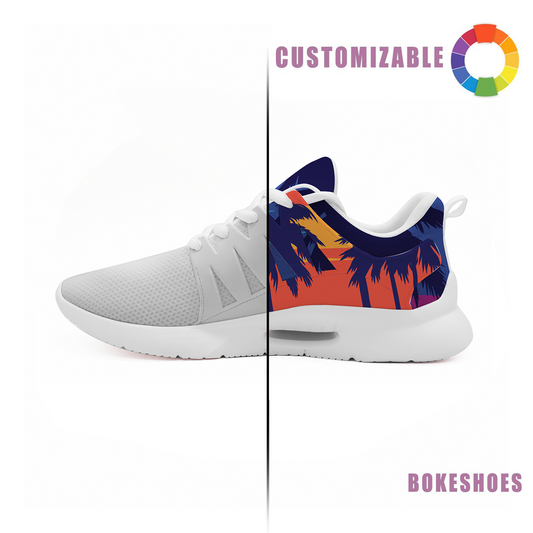 Sporty Running Shoes with Hollow Shock - Absorbing