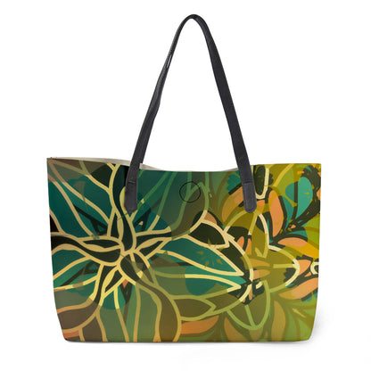 Leather multifunctional hand-held shopping bags