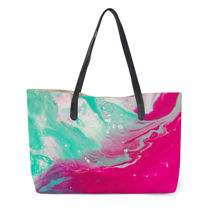 Leather multifunctional hand-held shopping bags