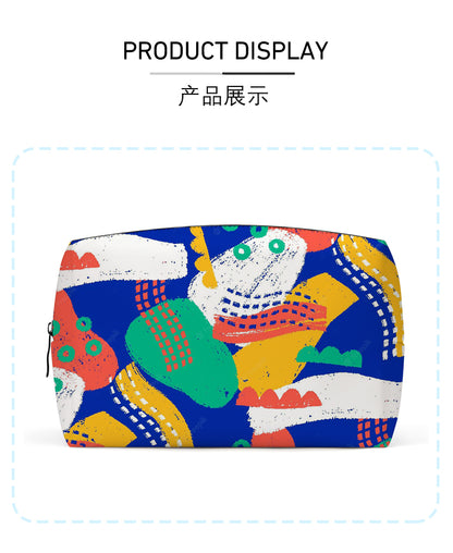 Design Your Own Lightweight and waterproof leather makeup bag